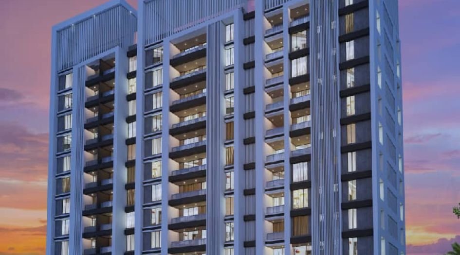 Ranjekar-Dhansampada-ElevationEvening-View